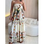 VESTIDO MIDI JASMIN OFF