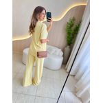 CONJUNTO CALÇA CECILIA AMARELO