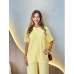 CONJUNTO CALÇA CECILIA AMARELO