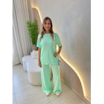 CONJUNTO CALÇA CECILIA VERDE AGUA