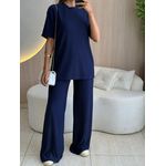 CONJUNTO CALÇA CECILIA AZUL MARINHO