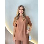 CONJUNTO CALÇA CECILIA MARROM