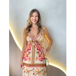 VESTIDO MIDI RAFA COLORIDO