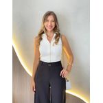 CALÇA PANTALONA ALANA PRETO