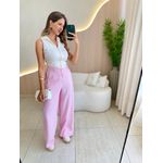 CALÇA PANTALONA ALANA ROSA