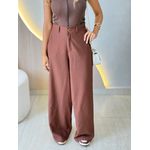 CALÇA PANTALONA ALANA MARROM