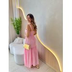 VESTIDO MIDI CHARLOTE ROSA BEBE