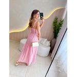 VESTIDO MIDI CHARLOTE ROSA BEBE