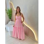 VESTIDO MIDI CHARLOTE ROSA BEBE