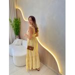 VESTIDO LONGO FRAN AMARELO