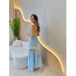 VESTIDO LONGO FRAN AZUL