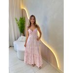 VESTIDO LONGO FRAN ROSA