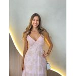 VESTIDO LONGO FRAN ROSA