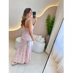 VESTIDO LONGO FRAN ROSA