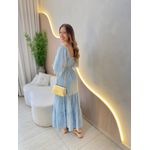 CONJUNTO SAIA DANIELA AZUL