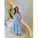 CONJUNTO SAIA DANIELA AZUL