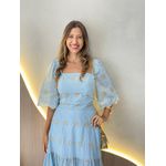 CONJUNTO SAIA DANIELA AZUL