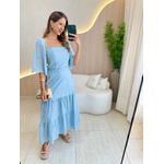 CONJUNTO SAIA DANIELA AZUL