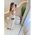 VESTIDO MIDI MIRELA NUDE