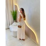 VESTIDO MIDI MIRELA NUDE