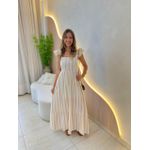 VESTIDO MIDI MIRELA NUDE