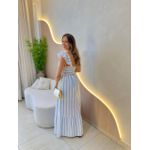 VESTIDO MIDI MIRELA AZUL