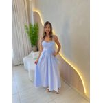 VESTIDO MIDI CORA AZUL