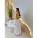 CROPPED CANELADO LIS VERDE