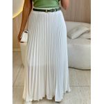 SAIA LONGUETE PLISSADA OFF