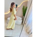 VESTIDO MIDI ANGELA AMARELO