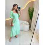 VESTIDO MIDI ANGELA VERDE