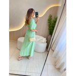 VESTIDO MIDI ANGELA VERDE