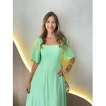 VESTIDO MIDI ANGELA VERDE