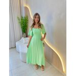 VESTIDO MIDI ANGELA VERDE