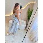 VESTIDO MIDI MARIA LUIZA AZUL