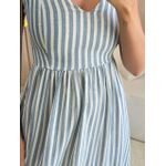 VESTIDO MIDI MARIA LUIZA AZUL