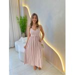 VESTIDO MIDI MARIA LUIZA ROSA