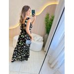 VESTIDO MIDI JAQUE PRETO