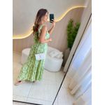 VESTIDO MIDI JAQUE VERDE MENTA
