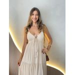 VESTIDO LONGO LAURA NUDE