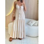 VESTIDO LONGO LAURA NUDE