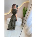 VESTIDO VALENTINA MANGA CURTA PRETO/NUDE
