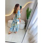 VESTIDO MIDI ESTER AZUL