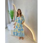 VESTIDO MIDI ESTER AZUL