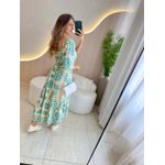 VESTIDO MIDI ESTER VERDE