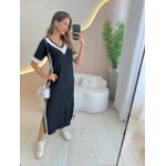 VESTIDO MIDI PAULA PRETO