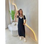 VESTIDO MIDI PAULA PRETO
