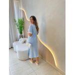VESTIDO MIDI PAULA AZUL CLARO