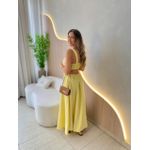 VESTIDO MIDI JAMILE AMARELO