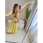 VESTIDO MIDI JAMILE AMARELO